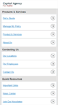 Mobile Screenshot of capitolagencyins.com